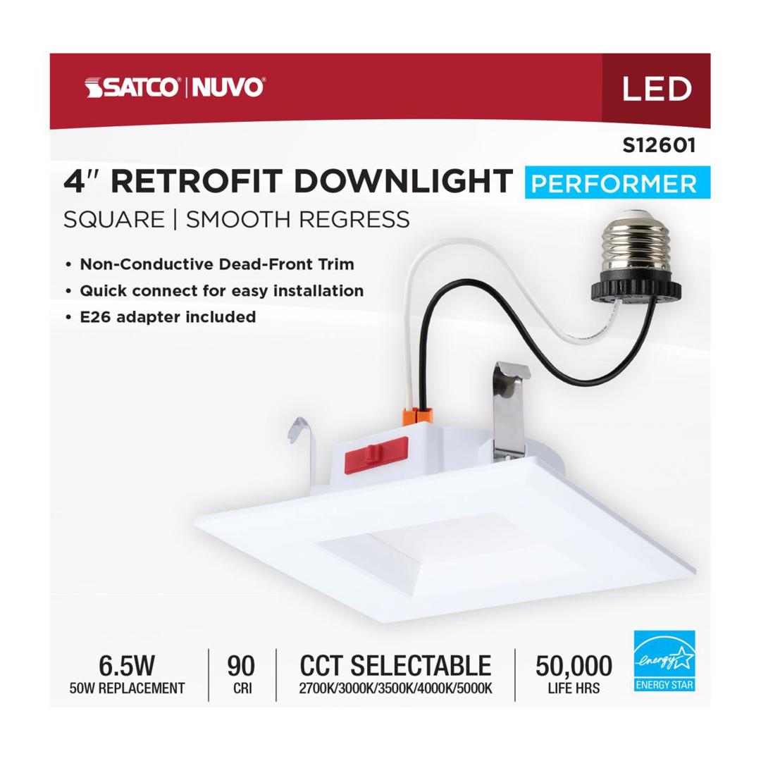 Retrofit Downlight Square Selectable Color