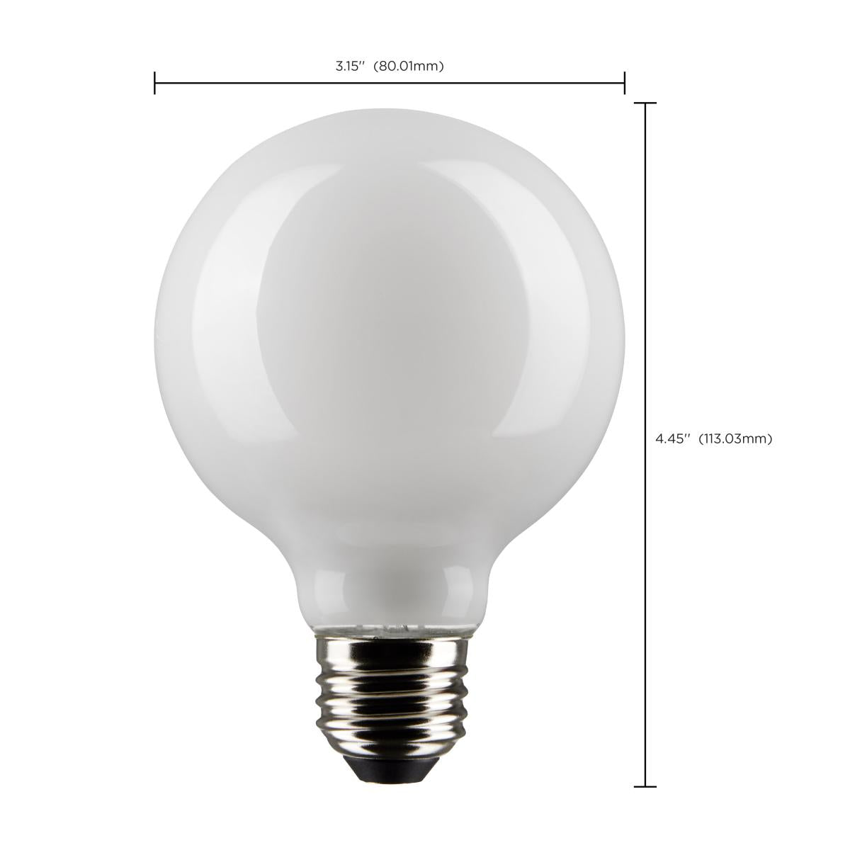Globe G25 White 60W 4000K
