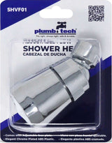 Chrome Shower Head | Adjustable Flow | Plumb Tech