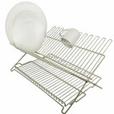 Folding Dish Rack Beige