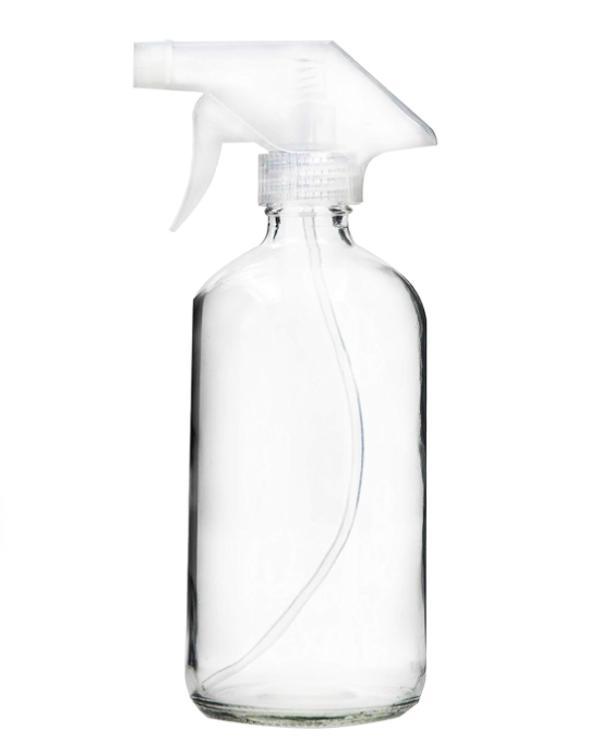 Clear Spray Glass Bottle 16oz Youn Gever