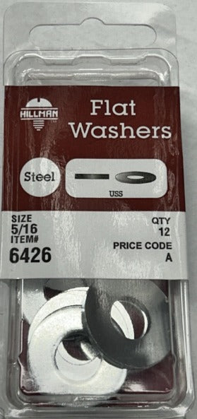 Flat Washers 5/16 Hillman