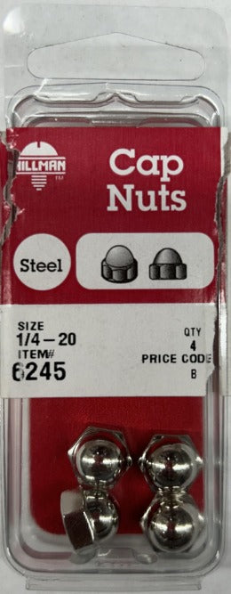 Cap Nuts 1/4-20 Hillman