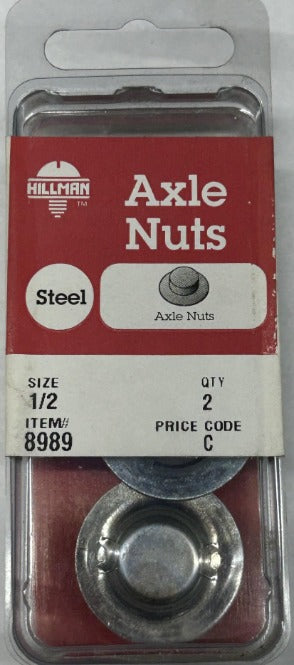 Axle Nuts 1/2 Hillman