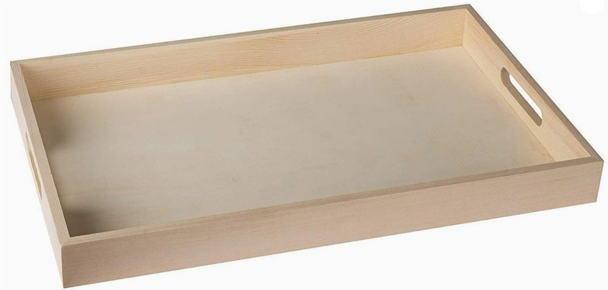 Wood Serving Tray 7.5x13.5'' Hammont – Table Top USA