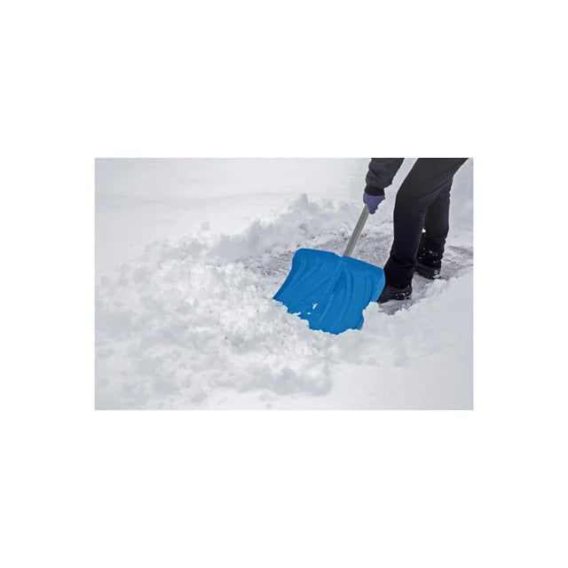 18" Plastic Snow Shovel Blue Superio