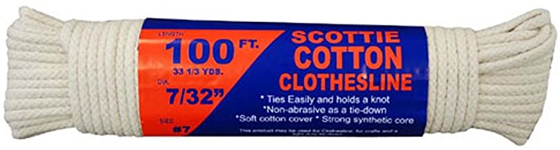 Cotton Clothesline 100 FT T.W. EVANS