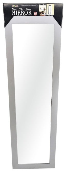 Over The Door Mirror Silver Uniware