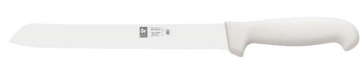 Bread Knife Straight White 8" Icel