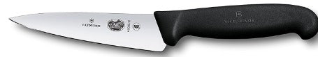 Straight Knife w/Black Handle 5" Victorinox