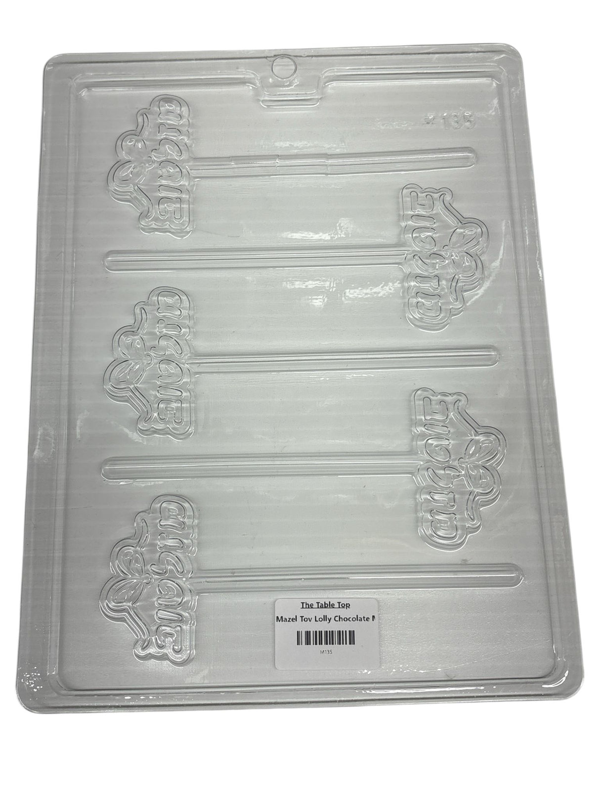 Mazel Tov Lolly Chocolate Mold