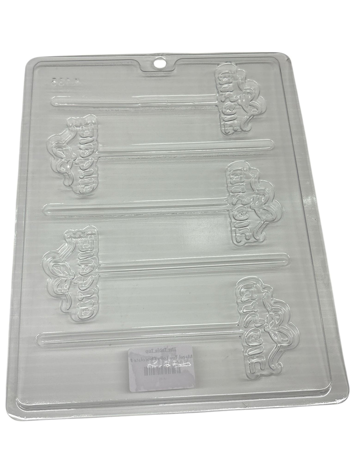 Mazel Tov Lolly Chocolate Mold
