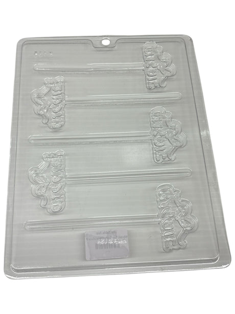 Mazel Tov Lolly Chocolate Mold