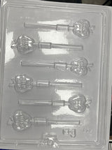 שנה טובה Lolly Pop Chocolate Mold
