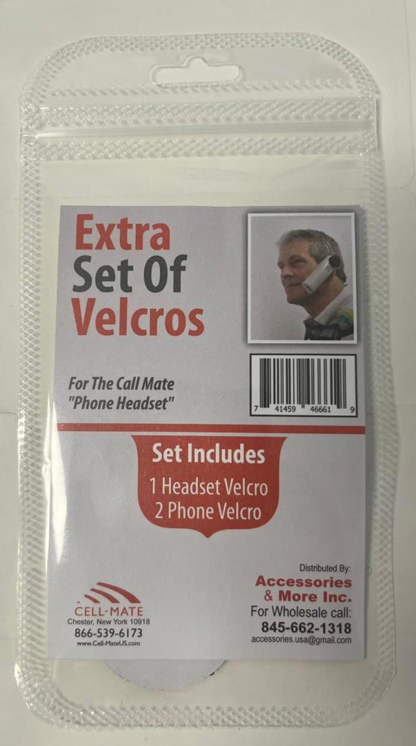 Cell-mate Set Of Velcros