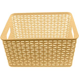 Rattan Basket Medium Beige YBM