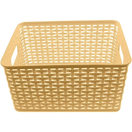 Rattan Basket Medium Beige YBM
