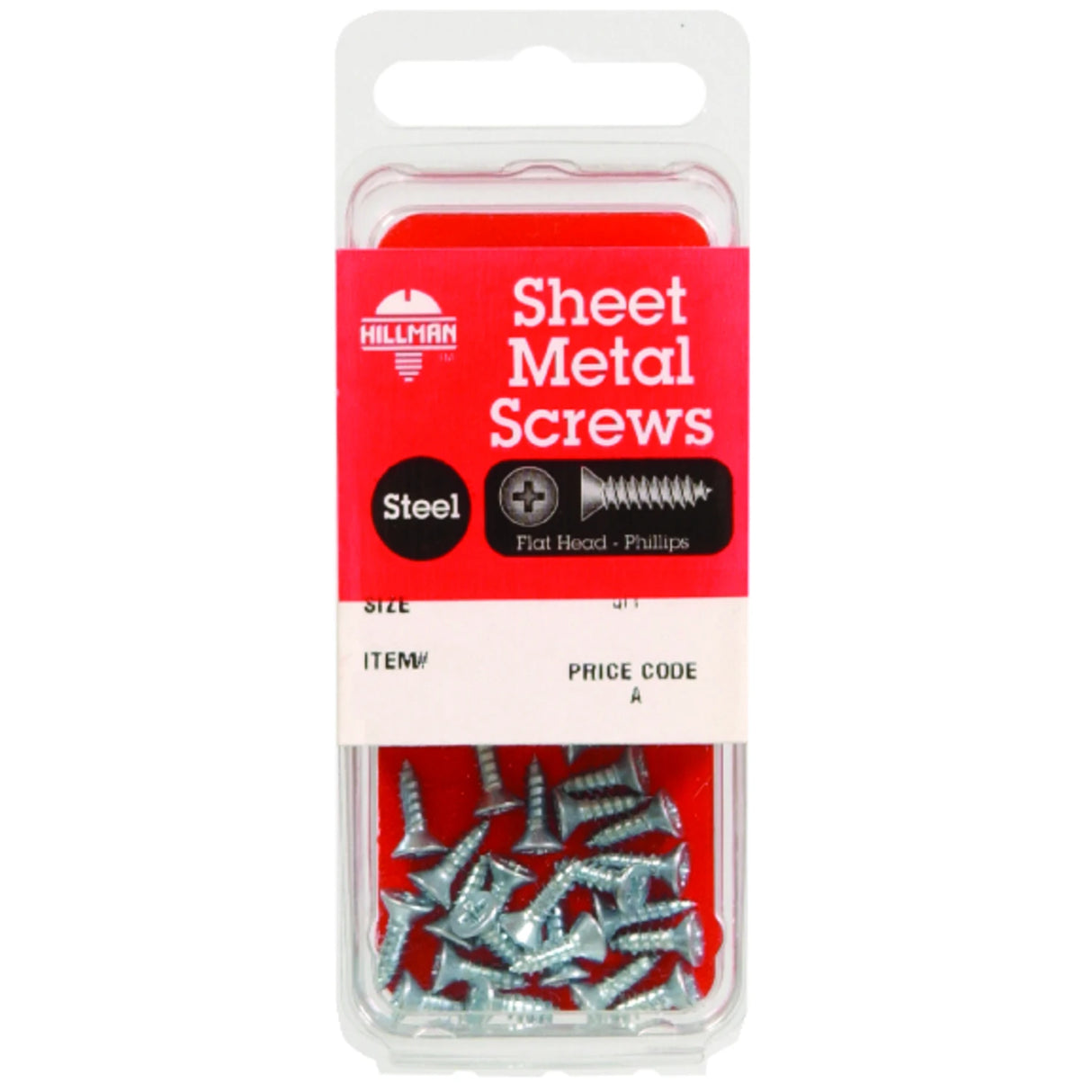 Sheet Metal Screws 8 x 1/2 (Flat head) 20PK