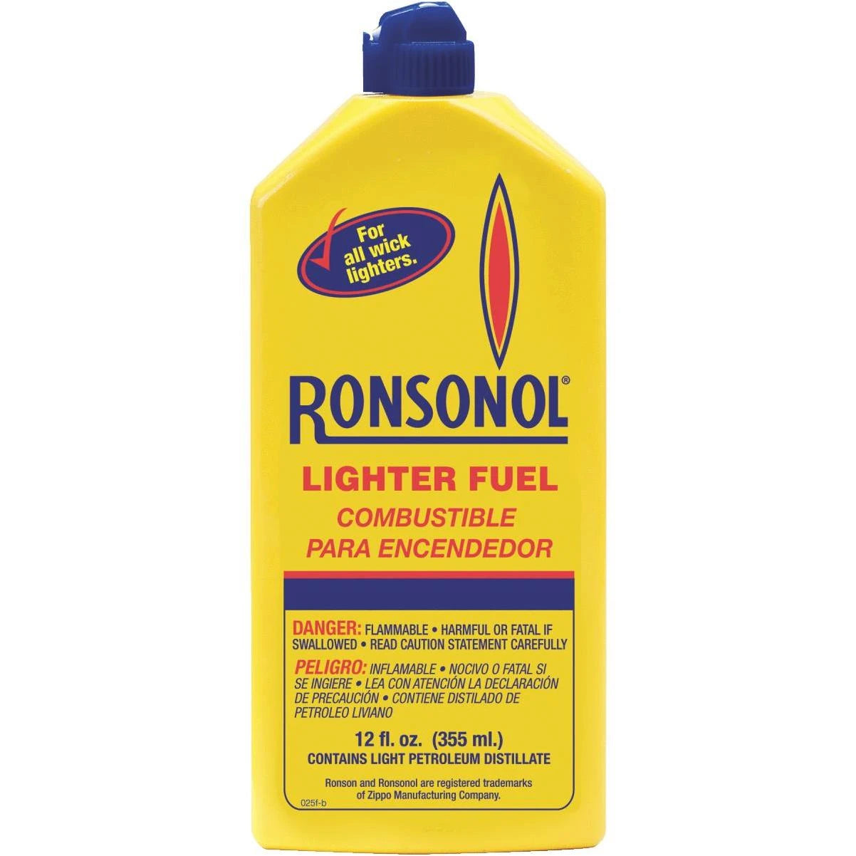 Lighter Fuel 12oz Ronsonol