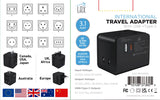 Travel Adapter USB-C 3.1A 5V and 1 USB