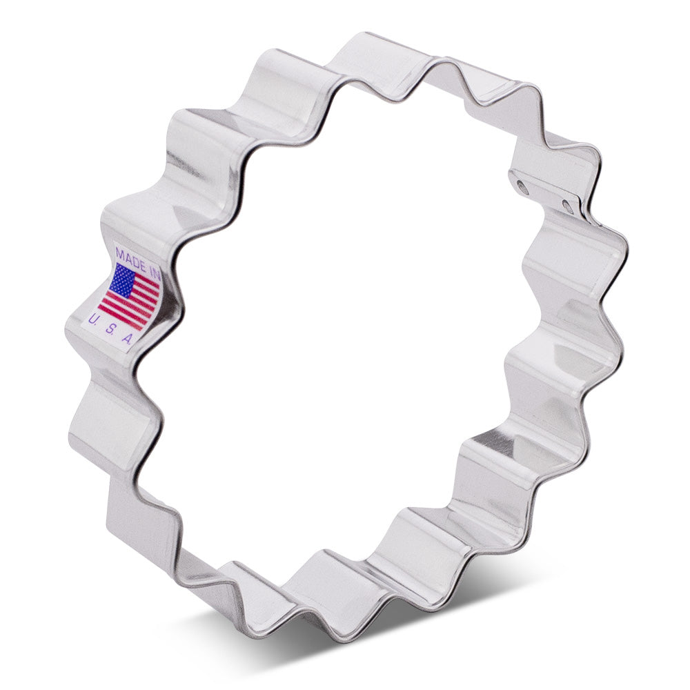 Fluted Circle 4" Cookie Cutter Ana Clark