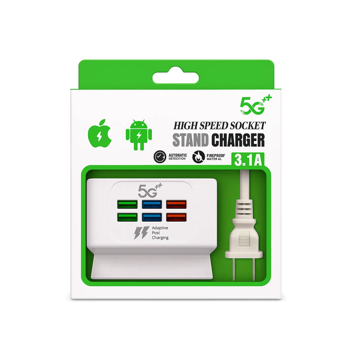 High Speed Socket Stand Charger