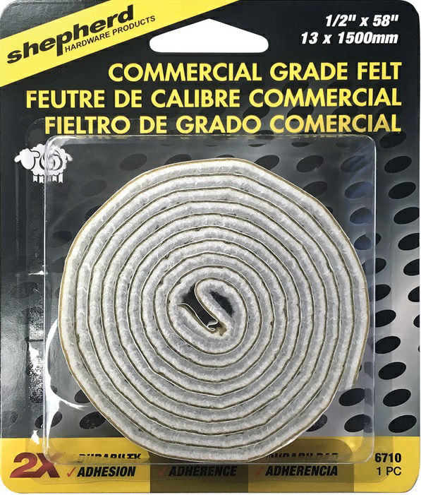 Roll Felt 1/2'' x 58'' Shepherd