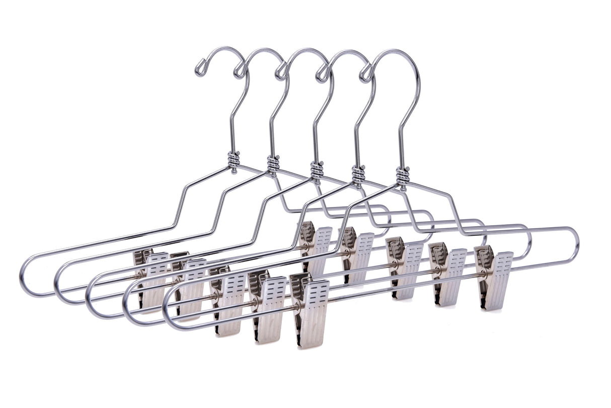 Heavy Duty Metal Hanger Clips Swivel Hook 5PK