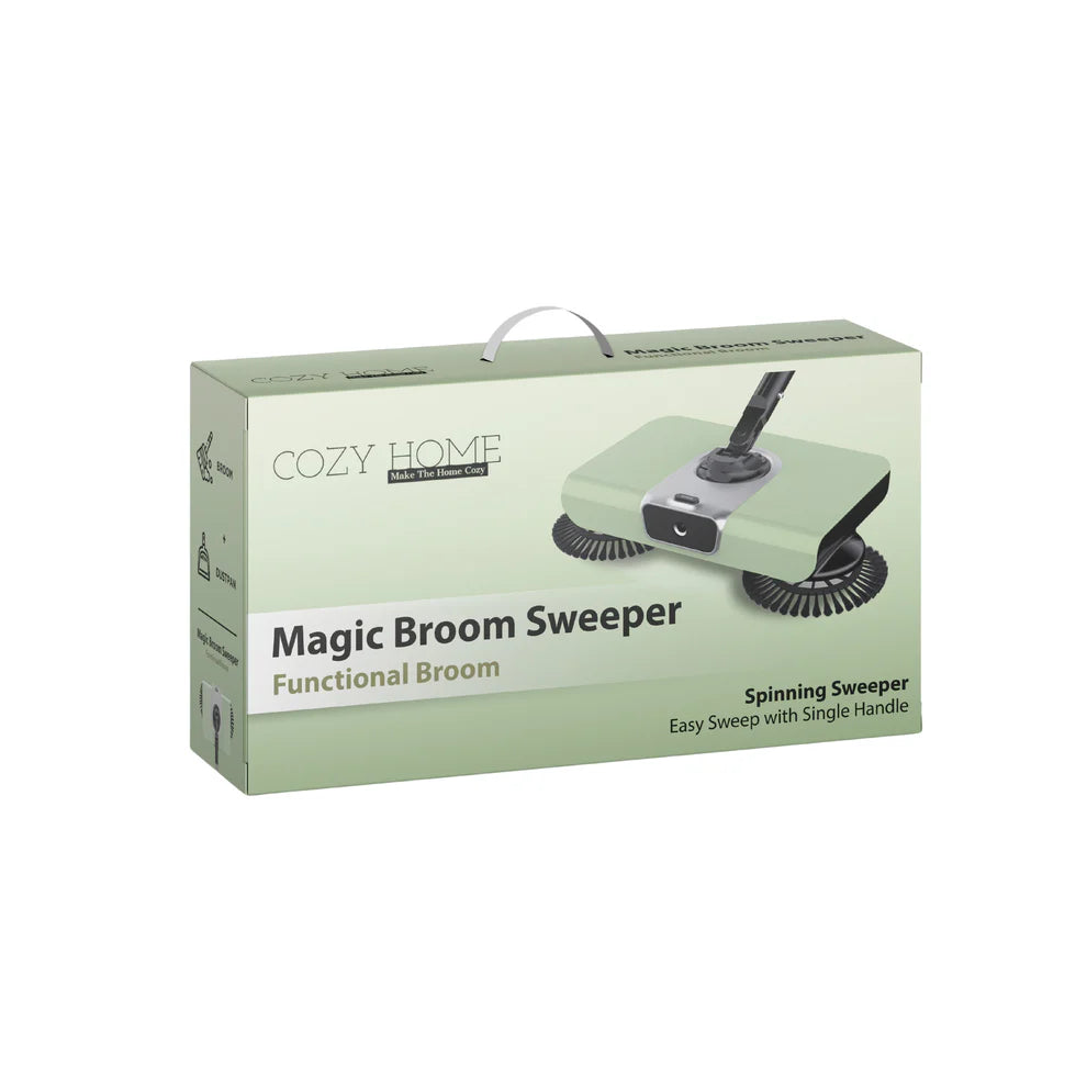 Magic Broom Sweeper Cozy Home