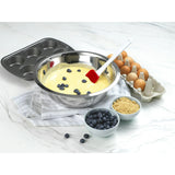 Deep Mixing Bowl | 2.5QT | Stainless Steel | Silver | YBM Home