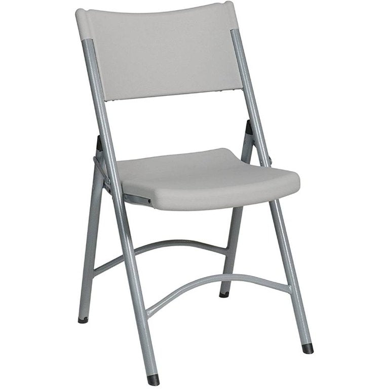 Folding White Heavy Duty Chair