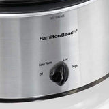 Slow Cooker 5QT Silver Hamilton Beach