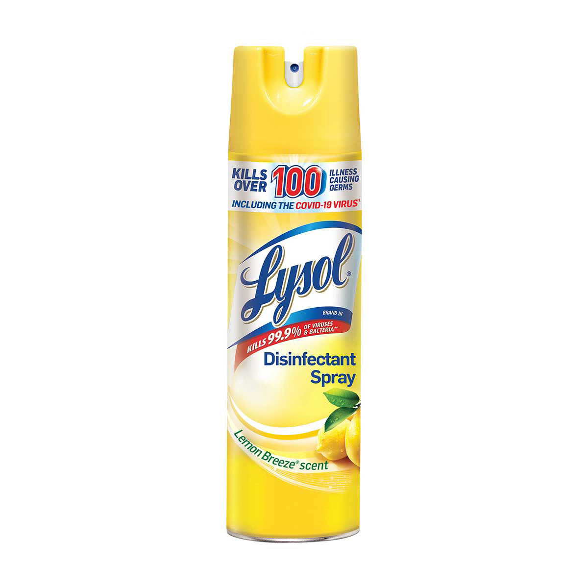 Disinfectant Spray 19oz Lemon Lysol