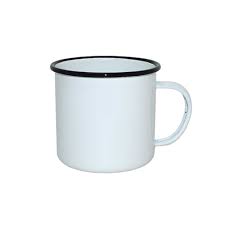 Coffee Mug Black Rim DNS Design