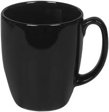 Corelle Black Coffee Mugs