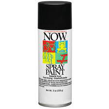 Spray Paint Black Shinny Krylon