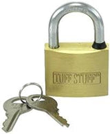Solid Brass Padlock 1-1/2" Tuff Stuff