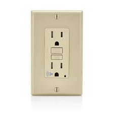 GFCI Safety Outlet Beige