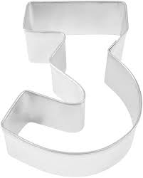 Number 3 Cookie Cutter R&M International