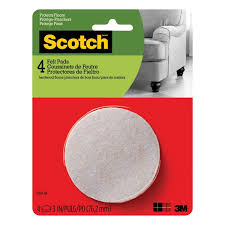 3" Round Felt Scotch