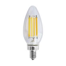 Candelabra Base Torpedo Bulb 8W 3000K