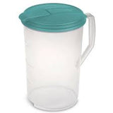 Beverage Pitcher Round | 1 Gallon | ‎Washed Blue | Sterilite