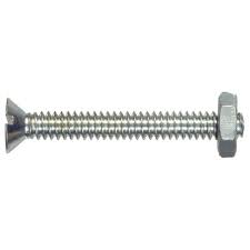 Machine Screws & Nuts Flat Head 8-32 x 1/2" 10PK