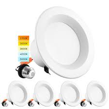 Downlight Retrofit 4" Color Selectable Luxrite