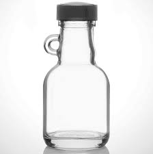 3.4oz Glass Bottle w/Handle