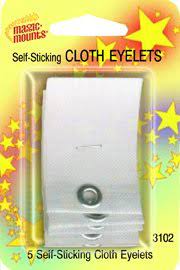 Cloth Eyelets Self-Sticking Magic Mount