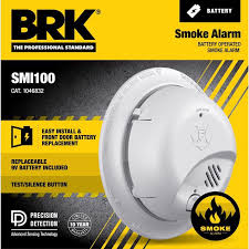 Smoke Alarm Battery Operated 9V BRK