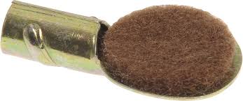 RD Yellow Zinc Shelf Pin W/Felt Tip 1/4" Hole x 3/8" Length Hillman