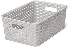 Gray File Totes Storage Totes Large Grey YBM