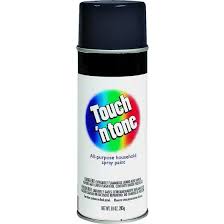 Black Matte Spray Paint Touch 'N Tone